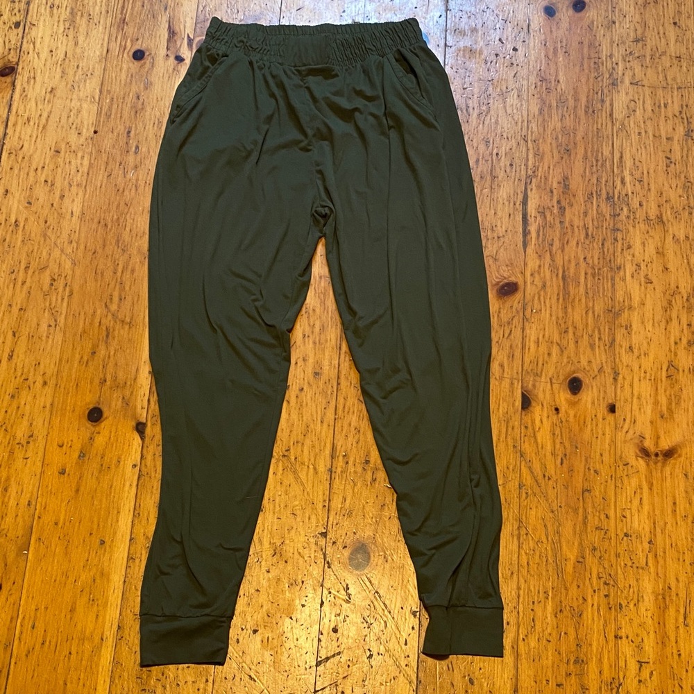 Olive Green Jogger Pants